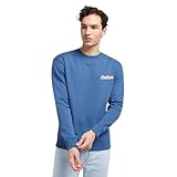 Composition : 100 % coton Lee Sweat-Shirt Core SWS pour Homme, Drama Blue, L