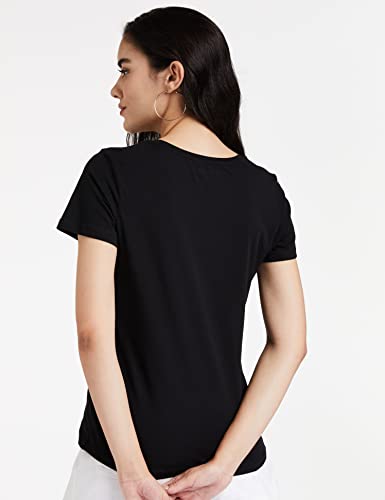 Image of Amazon Brand - INKAST Women's Cotton Half Sleeve Round Neck Regular Fit T-Shirt (Pack of 2)