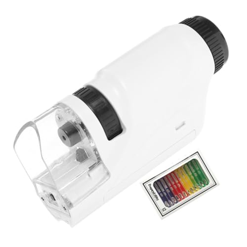 LIOOBO 1 Set Educational Microscope Handheld Magnifier for School Supplies Portable Science Experiment Tool for Students No Battery Required Stimulate Interest Biology and Nature