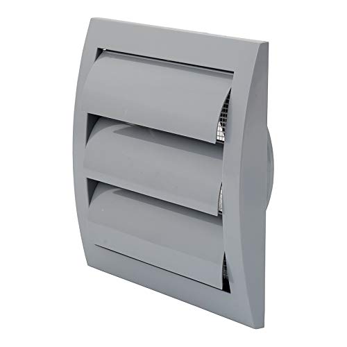 Buy 4'' Exhaust Hood Vent Grey Air Vent Cover, HVAC Exhaust Vent Duct