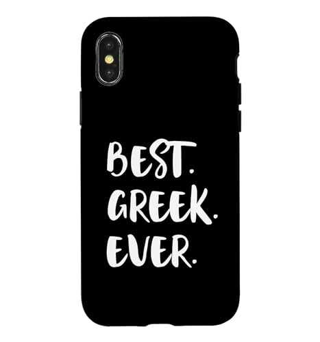 �x�X�g�E�O���[�N�E�G���@�[ Best Greek Ever �X�}�z�P�[�X iPhone X/XS �p