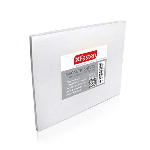 XFasten Magnetic Sheets 8x10 Inch 20mil (Set of 10)