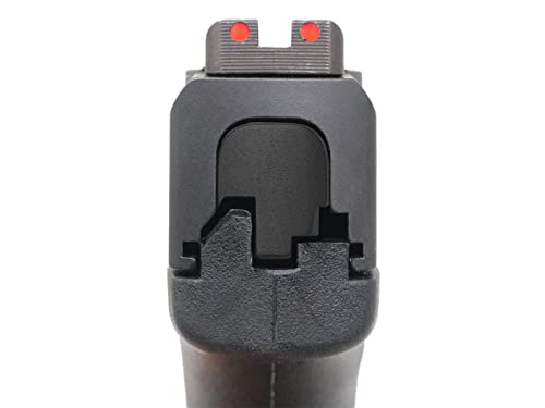 Ndz Performance Rear Slide Cover Plate For Smith & Wesson M&P Shield, M2.0, Shield Plus 9Mm .40 S&W Laser Engraved Aluminum In Black - 4 Leaf Clover #TOP1