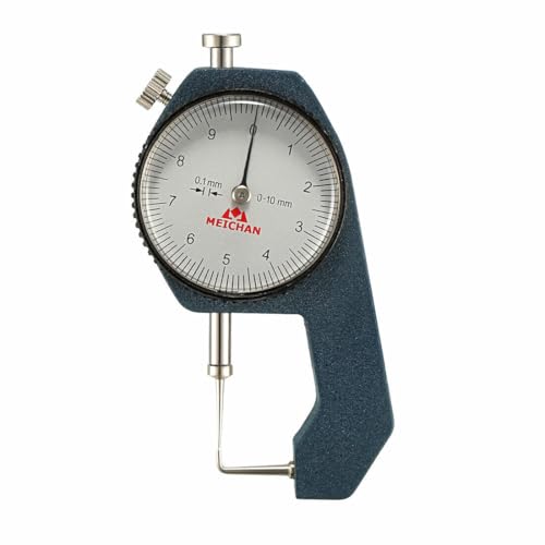 Tool Parts and Accessories Thickness Gauge 0-10mm X 0.1mm Range Thickness Gauge Suited for Measuring Tubes. (#CN-140824-15082)
