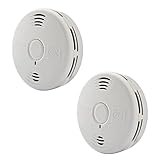 Kidde Smoke & Carbon Monoxide Detector, Combination Smoke & CO Alarm with Lithium Battery,...