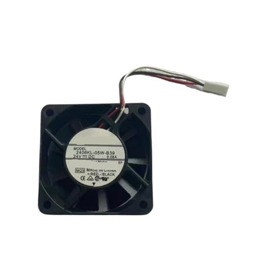 Ventilateur 2406kl-05w-b39 24V à 3 fils pour un flux d'air silencieux et stable
