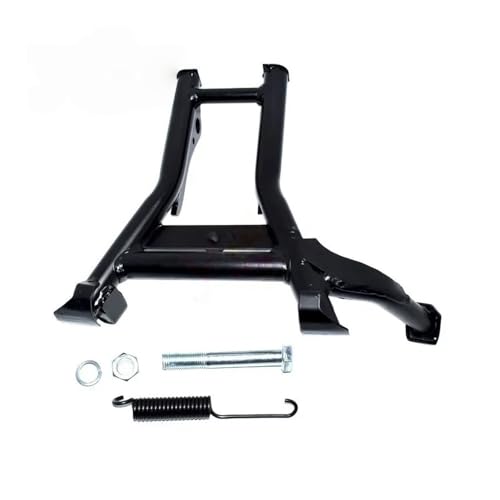 Piedistallo laterale Supporto parcheggio Cavalletto centrale nero per moto, supporto per parcheggio con montaggio per CB400F CB500F CB500X CBR500R 2013-2017 2014 2015