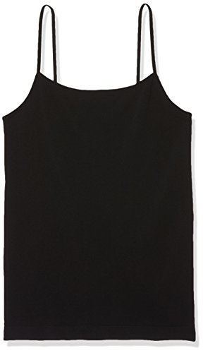 Ultra comfort senza cuciture POMPEA Silver Intimo, Nero (Nero 0071), 42 (Taglia Produttore:S/M) (Pacco da 2) Donna