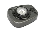 Overhead dome light eyeball LED fixture for RV, Boat, Car, Auto or Truck - Compact 12VDC - Recessed or Surface Mount - Warm White LED