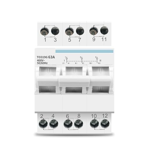Disjoncteur MTS 3P 63A pour éviter les courts-circuits lors des pannes de courant
