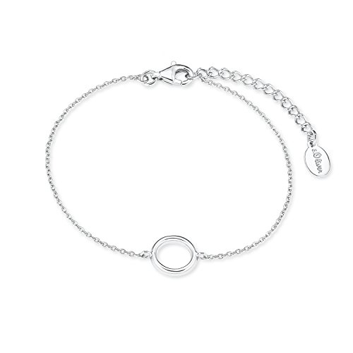 Preisvergleich Produktbild s.Oliver Damen-Gliederarmbänder 925-Sterling-Silber 2021808