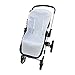 Housse d'été pour poussette universelle Rosy Fuentes - Matelas pour poussette bébé - Respirant - Compatible avec Bugaboo, Jane, Concord, Baby Jogger, Bebecar...0 Bleu ciel