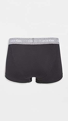 Image of Calvin Klein Men's Polyester Classic Solid Trunk (Pack of 3)
