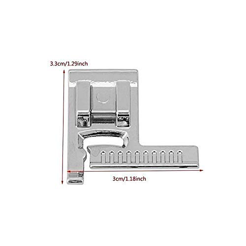 Image secondaire de La Canilla ® - Pied de Biche avec Guide pour Machine à Coudre Guide Couture por Machines Singer, Brother, Elna, Necchi... | Acce