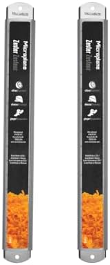 Microplane Paquete doble: Zester de cítricos inoxidable duradero