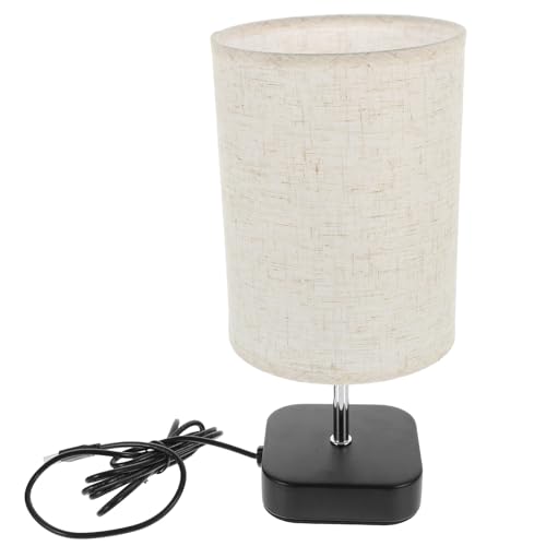 BAZEITFLOW Lámpara de Mesa Táctil con Luz LED Regulable Lámpara de Noche USB para Dormitorio Oficina y Estudio Diseño Minimalista y Luz Suave Ajustable