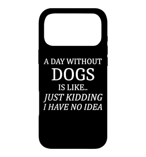 A Day Without Dogs �y�b�g���D�� ���̎����� �����D�� �X�}�z�P�[�X iPhone 17 Pro Max �p
