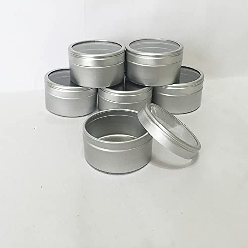 20g Empty Aluminium Jar with Transparent Film Cream Jewelry Jar Display Boxes Ointment Hand Cream Container F20173336