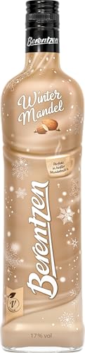 Berentzen | Winter Mandel | Vegan | Mit dem Geschmack von Mandel, Nelke, Zimt und weiteren Gewürzen | Perfekt als Shot oder im Heißgetränk | 0,7L | 17% Vol.