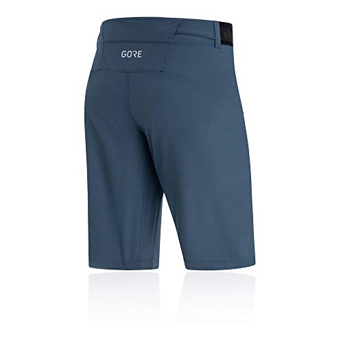 GORE WEAR Shorts femininos C5, M, azul (deep water blue)