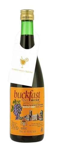 Buckfast Tonic Wine 75cl Bottle 15% ABV | Fortified Caffeinated Wine Aperitif | Rich Sweet Herbal Flavour | Serve Chilled or Over Ice