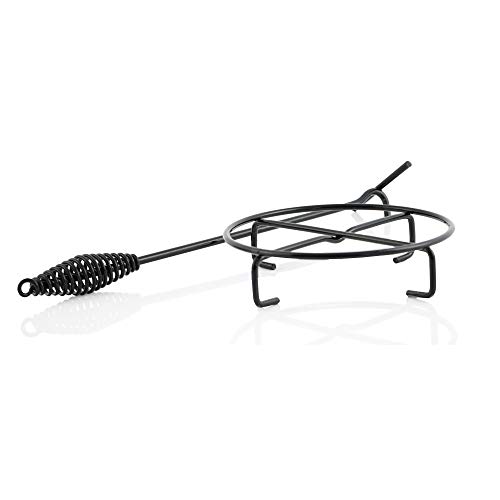 Foto von BBQ-Toro 7-teiliges Dutch Oven Set in Holzkiste | Gusseisen- bereits eingebrannt - preseasoned | Zubehör Set mit Dutch Oven Kochtopf, Stieltopf, Grillplatte, Pfanne, Deckelheber und Untersetzer