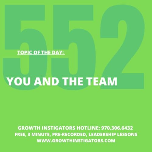 You and the team