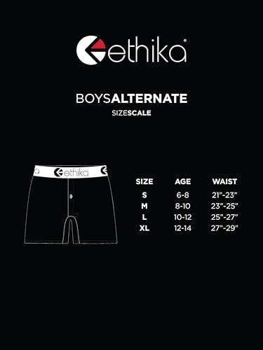 Ethika Boys Alternate Underwear, Soft 4-Way Stretch, No Ride-Up Comfort (OG styles)2
