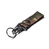 Hochwertiges und langlebiges MÄNNER Geschenk für einen Freund zum Geburtstag. Ideal als Handschuhalter oder für Autoschlüssel und Hausschlüssel. Der Edelstahl Karabinerhaken kann sicher am Rucksack oder an der Weste befestigt werden.