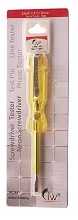 CiW Screw Driver Tester with Neon Bulb