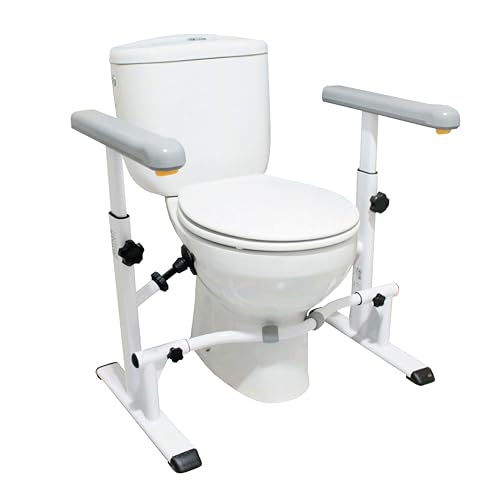 KMINA Toilet Safety Rails for Seniors, Heavy Duty...