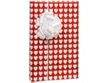 Red Heart Pattern Gift Wrapping Roll 24