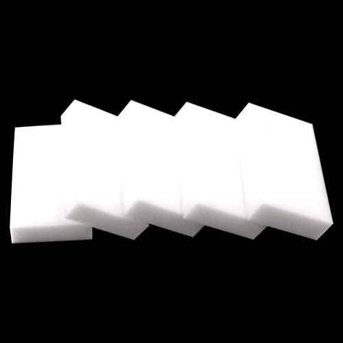 FRCOLOR 100Pcs Esponja de Limpeza Da Cozinha Branco Nano Esponja Esfregar Panelas Panelas Prato de L