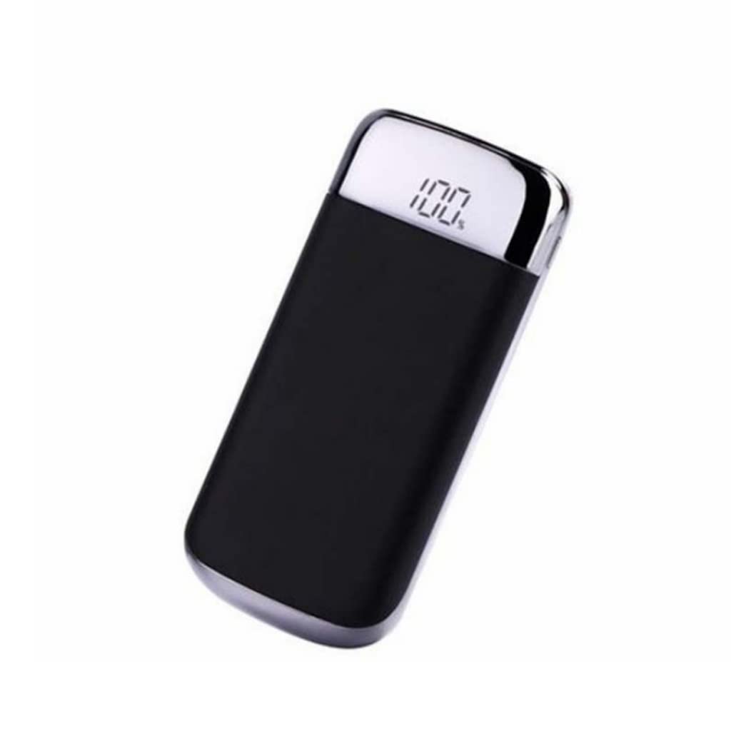 Banco de energía XCC Y10 de 10000mAh en color negro para carga de dispositivos