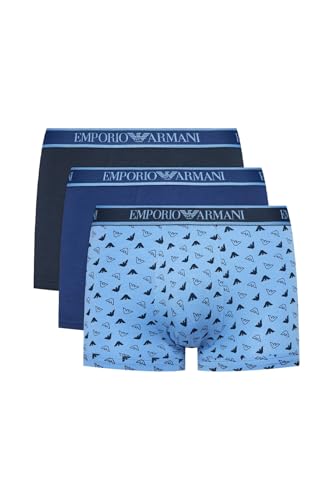 Emporio Armani mens Men's Core Logoband 3-pack Trunk