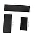 FRCOLOR Hair Coloring Board Set 3pcs Highlighting and Tinting Boards Hair Styling Supplies for Salons Home