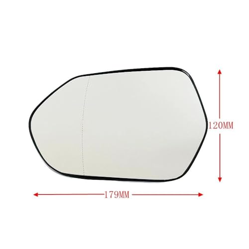 Rétroviseur extérieur pour Toyota Prius 2015-2020 Camry angle large
