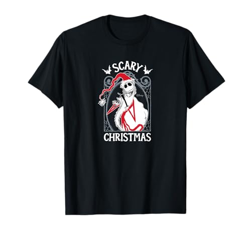 T-shirt Jack Nightmare Before Christmas vêtement coton gothique noir