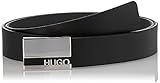 Hochwertige Verarbeitung HUGO Herren Geliso-Ls_Sz30 Gürtel, Black1, 100