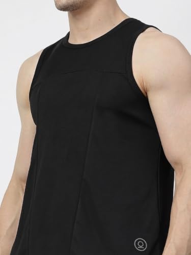 Image of CHKOKKO Men's Workout Gym T-Shirt Lightweight Sleeveless T-Shirt