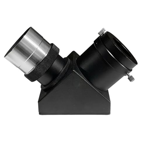Espejo Diagonal de 2 Pulgadas para noches de astronomía cómoda y observación lunar de 90 grados