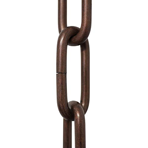 Image of RCH Hardware CH-S59-496-AC Steel Chandelier Chain 5 Gauge, Antique Copper (1 Foot)