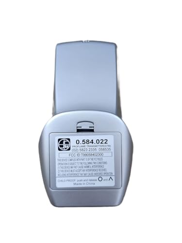 Télécommande Argent J5678 SIT Proflame pour inserts IHP Superior