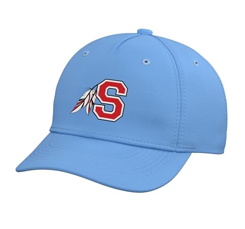 St. Stephen's High School Saints Adjustable Printed Baseball Hat, Light Blue