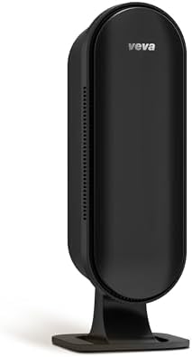 VEVA Air Purifier for Home, Large Room, Bedroom, HEPA Filter & 4 Activated Carbon Pre-Filters - Removes Allergens, Pets Hair, Dust, Dander, Smoke, Odor - Pro Elite 8000