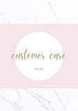  Customer care MLM: Carnet de suivi de clients pour marketeurs de réseau à compléter  50 doubles pages pour suivre ses clients MLM  format A4  rétention clients