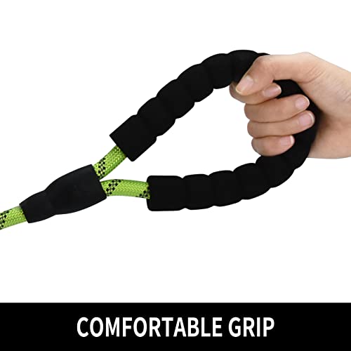 Panykoo 4/5/6 Ft Strong Pet Dog Leash With Soft Padded Handle,Highly Reflective Rope For Night Walking,360-Degree Rotating Metal Buckle Without Tangles,Suitable For Small,Medium And Large Dogs.(5Ft) #TOP3