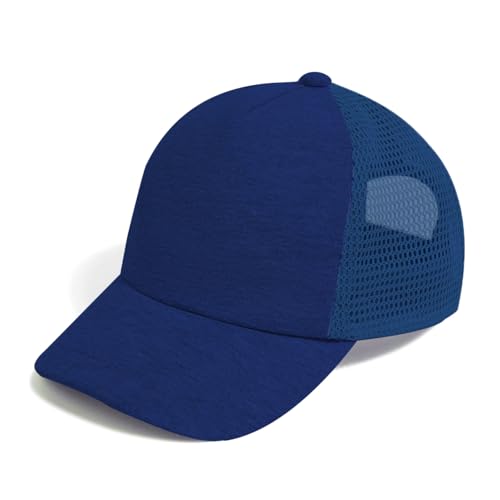 Toddler Baseball Cap Baby Cap Sun hat Breathable Mesh Solid Color hat for Kids boy Girl Age 3-5t
