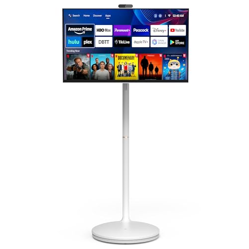 Cugima 32 Inch Portable TV 4K Smart Touchscreen Monitor, Android