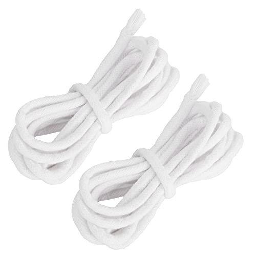 Mechas de algodón trenzado de 10 mm, 2 piezas para velas miniatura 3